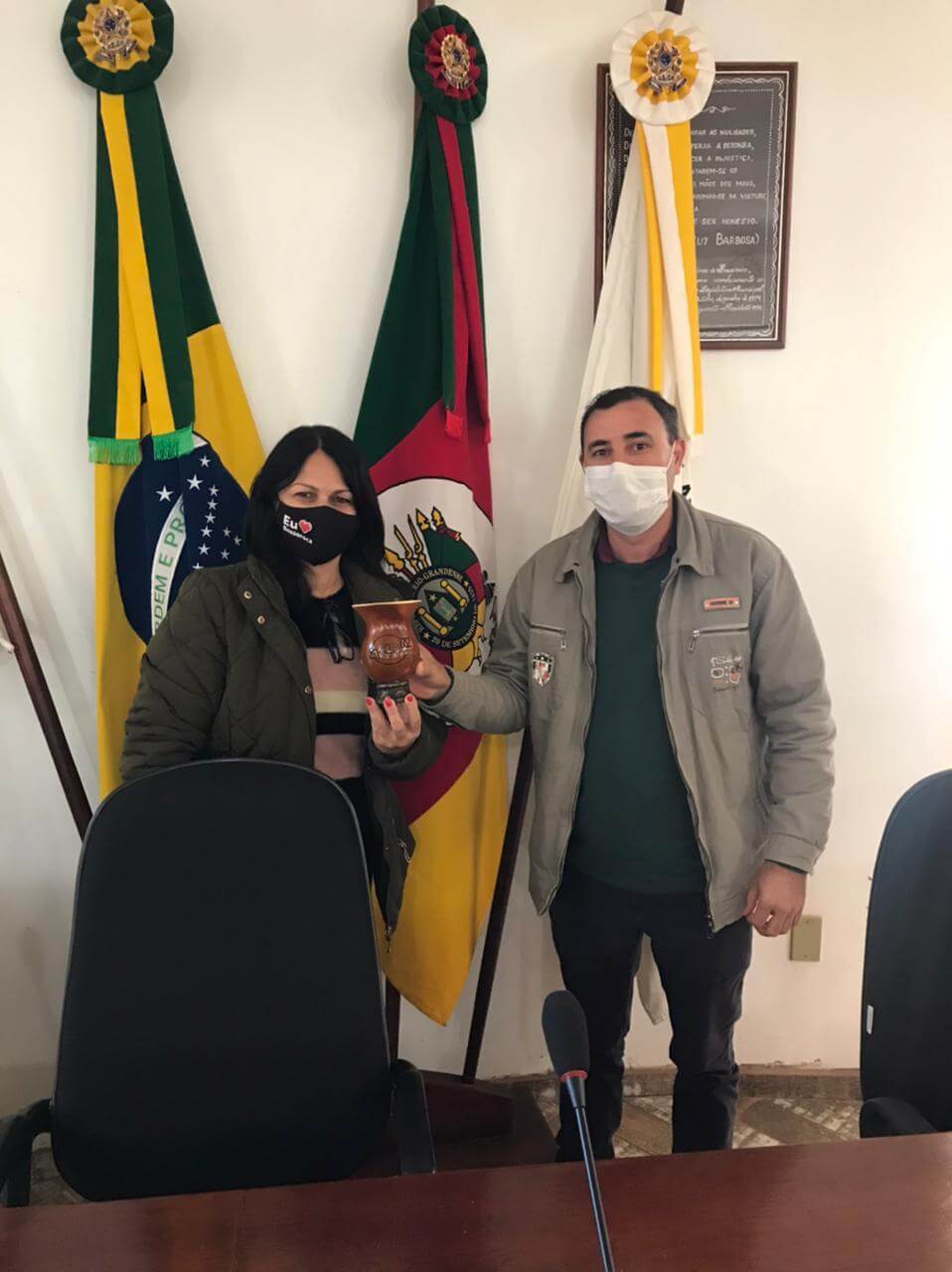 Lembrança para a Câmara de Vereadores de Bossoroca